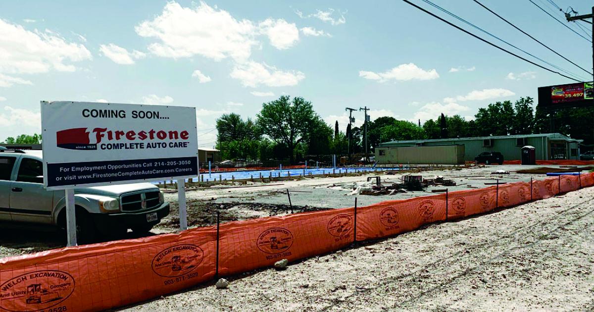 1.2 Million Firestone Construction Well Under Way